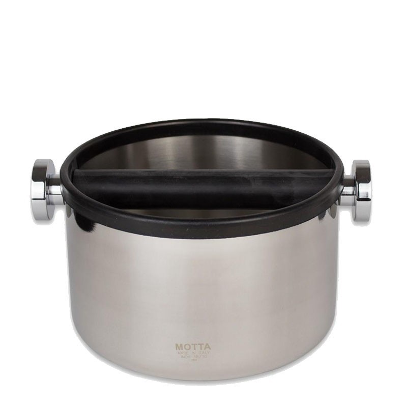 Knock Box REDONDO para Posos del Café [MOTTA] con Base Antigolpes