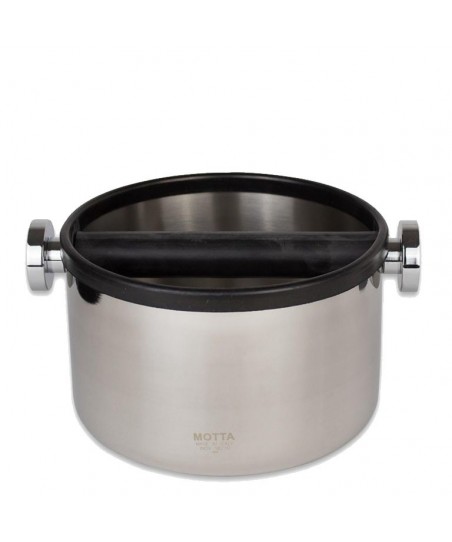Knock Box REDONDO para Posos del Café [MOTTA] con Base Antigolpes