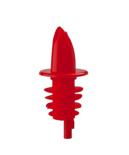 Gazdaságos PIROS Műanyag Kiöntődugó - Plastic Pourer