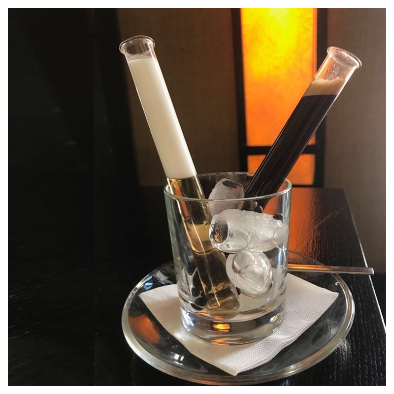 Eprubeta Sticla (pt Cafea, Cocktail, Shot,..)