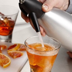 Sifón para SODA (ACERO INOXIDABLE) [KAYSER] 1L