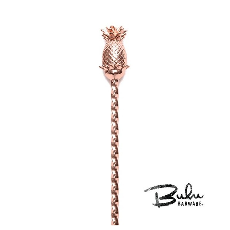 BarSpoon "BULU" Pineapple, COPPER [COCKTAIL KINGDOM] 33,5cm