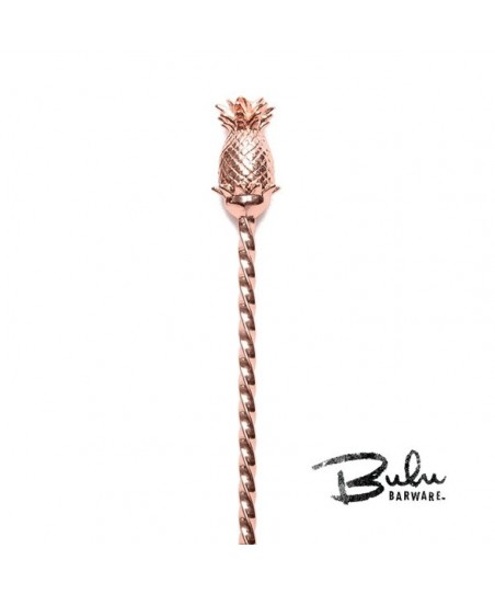BarSpoon BULU® 33,5cm COPPER Pineapple [Cocktail KINGDOM]