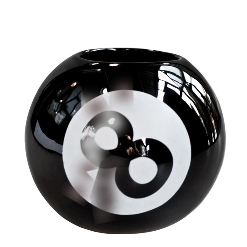 TIKI mug - BLACK 8 BALL (Ceramic) 530ml