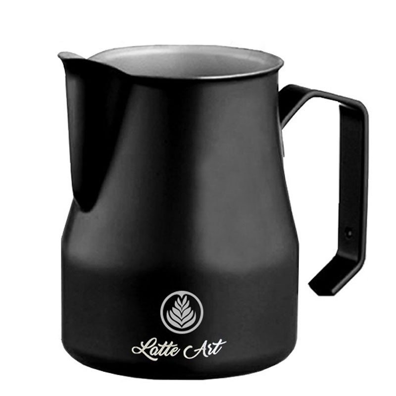 Jarra de Leche NEGRO "LATTE ART" [MOTTA] 500ml - Milk Jug