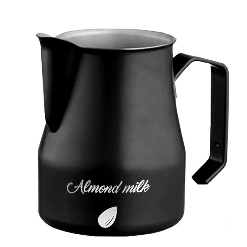 Jarra de Leche 500ml NEGRO "LECHE DE ALMENDRAS" [MOTTA] Milk Jug