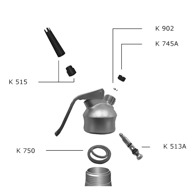 Replacement Parts [KAYSER] SPARE HEAD for Whipped Cream Siphon