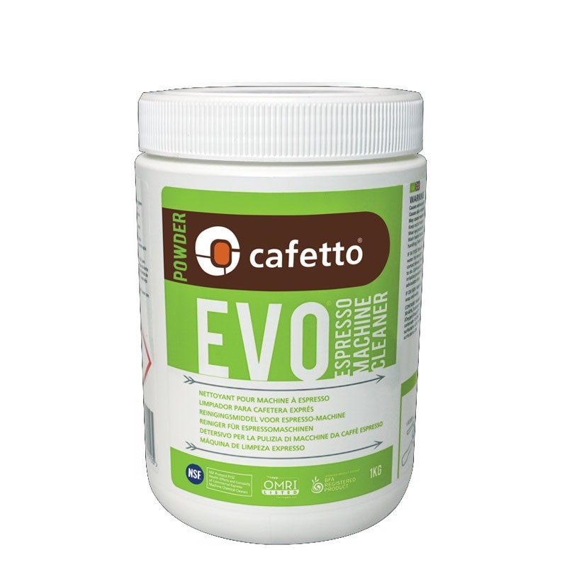 POR Állagú Mosószer [CAFETTO] EVO (Organikus) 500g, Kávégép Tisztítószer