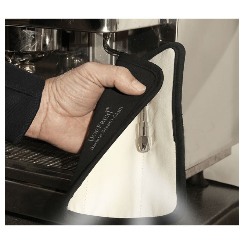 Paño Barista de Microfibra con Revestimiento de Silicona [JoeFrex] para Limpiar Vaporizador Leche Cafetera