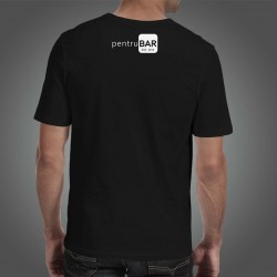 T-Shirt - BARISTA Design (Male) logo pentruBAR