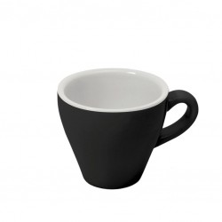 ESZPRESSZÓ Csésze [BARISTA LINE] FEKETE Porcelán, 90ml