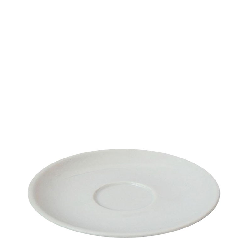 Platillo BLANCO para Taza de ESPRESSO [BARISTA LINE] Porcelana
