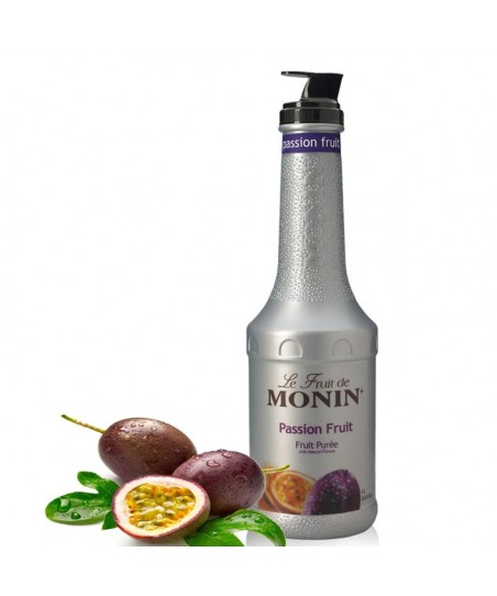 Puré FRUTA de la PASIÓN / MARACUYÁ - Pulpa de frutas MONIN, 1L