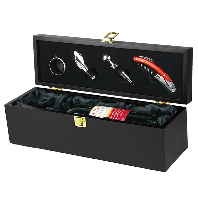 Set de REGALO DeLuxe - para VINO, con Accesorios Incluidos