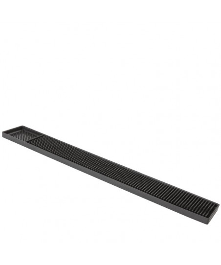 Bar Mat 61 *8cm - Black Rubber 3620