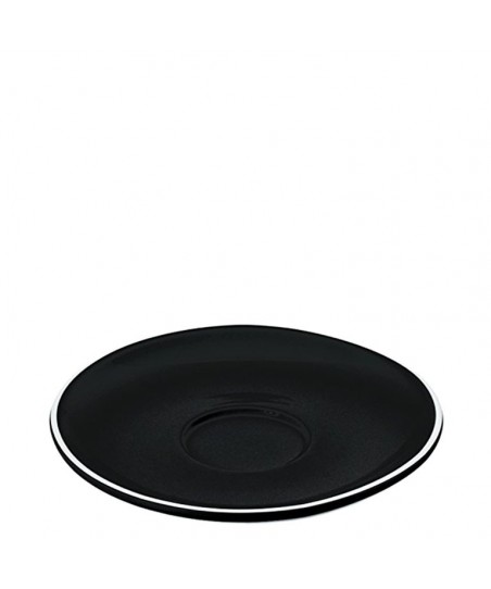 Platillo NEGRO para Taza de ESPRESSO [BARISTA LINE] Porcelana