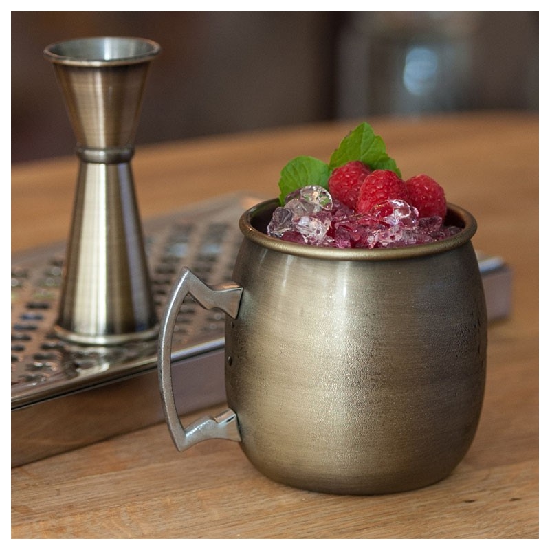 Cana MOSCOW MULE (Metal) ANTIQUE [MEZCLAR] 500ml, Cocktail Mug 3656