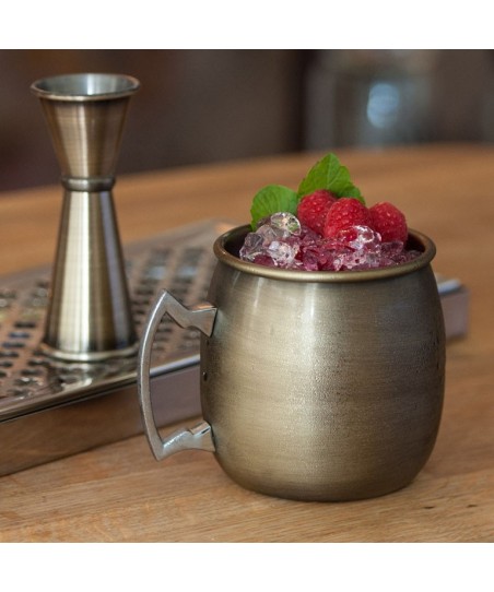 Cana MOSCOW MULE (Metal) ANTIQUE [MEZCLAR] 500ml, Cocktail Mug 3656