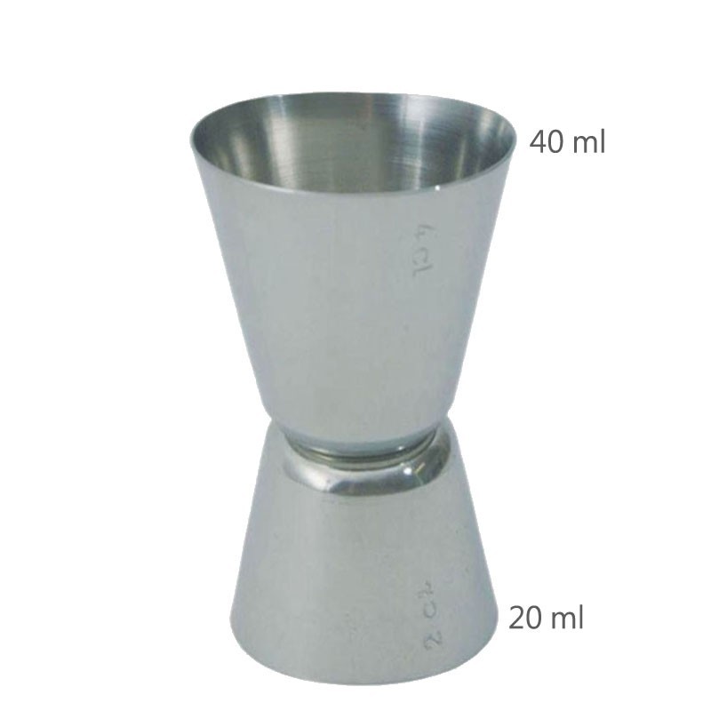 KLASSZIKUS 20 /40 ml, Fém színű Italmérce - Jigger