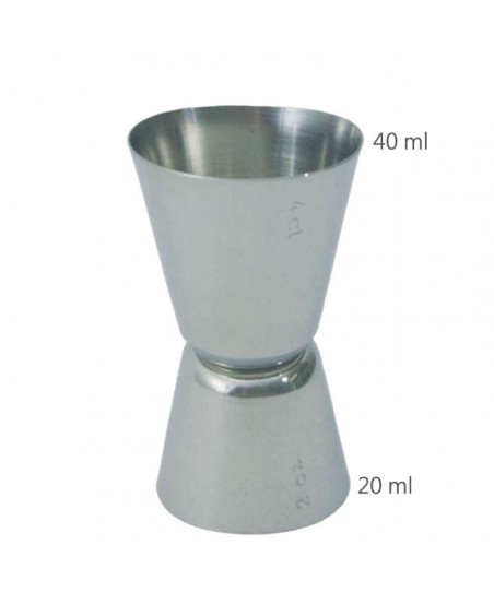 KLASSZIKUS 20 /40 ml, Fém színű Italmérce - Jigger