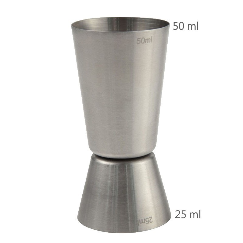 Jigger CLÁSICO 25 /50 ml - Medidor para Cócteles