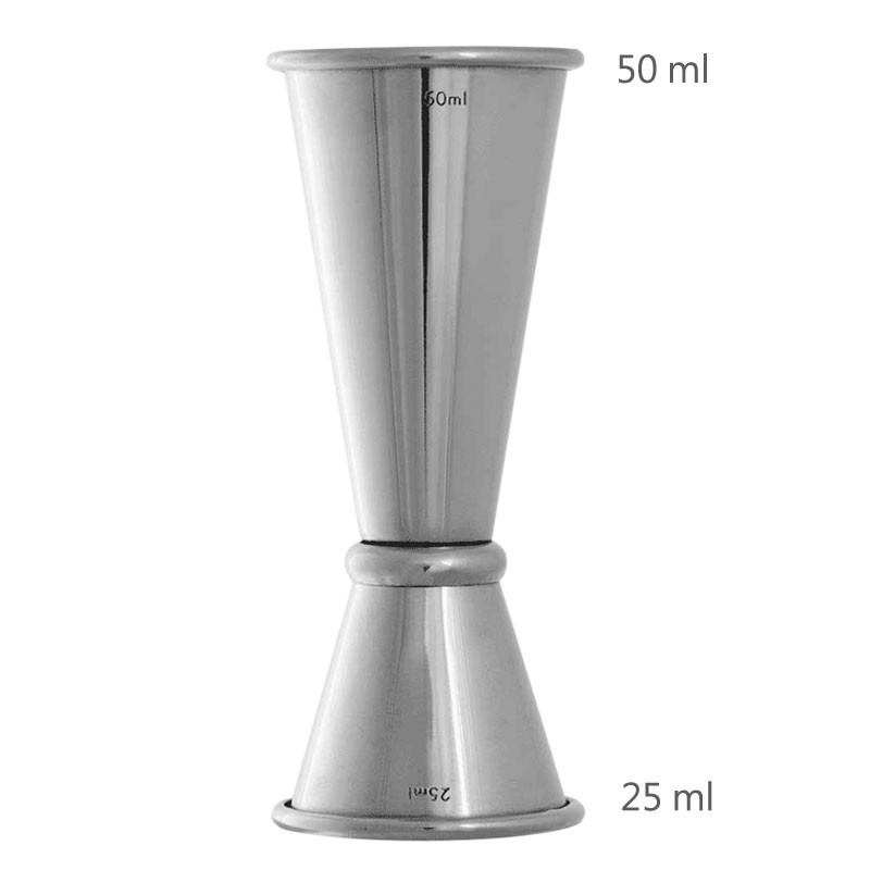 Jigger GINZA 25 /50 ml [UrbanBAR] Misurino per Cocktail in Stile Giapponese