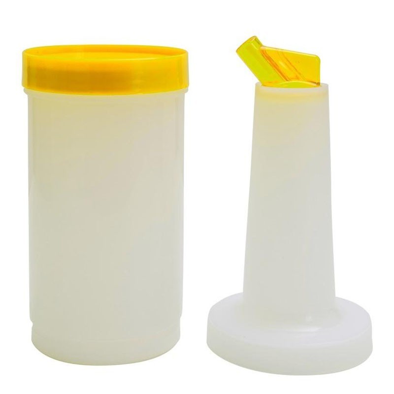 STORE'N POUR - Recipiente Plástico (amarillo) 0,95 L 3321y