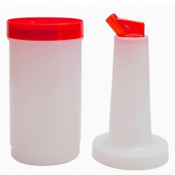 STORE'N POUR - Recipiente Plástico (rojo) 0,95 L 3321r