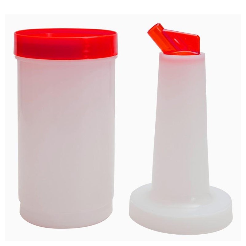 STORE'N POUR - Recipiente Plástico (rojo) 0,95 L 3321r