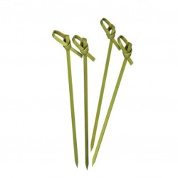 Palillos de BAMBÚ tipo ESPADA (¡Juego de 100 pzas!) Decoración Cóctel / Fingerfood
