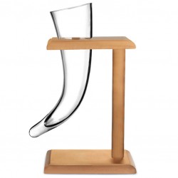 VIKING HORN, 480ml - with Wooden Stand