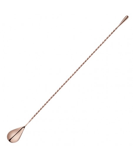 Cucchiaio da Bar TEARDROP 40cm ORO ROSA [UrbanBAR] Bar Spoon