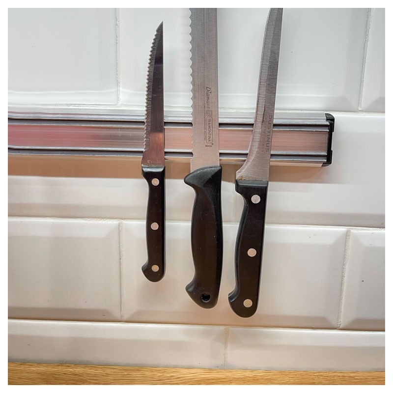 Magnetic Knife Holder 35 cm – Wall-Mounted