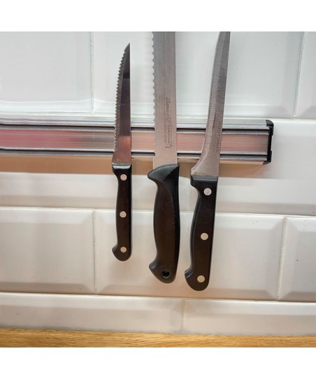 Magnetic Knife Holder 35 cm – Wall-Mounted