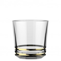 AETHER "GOLD RINGS" DOF glass [LIBBEY] 350ml