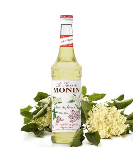 ELDERFLOWER / BODZA Szirup [MONIN] 0,7L