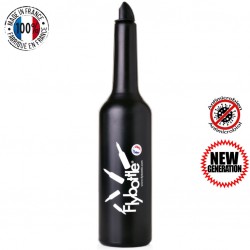 Flair Üveg - FLYBOTTLE TRAINING / Puha  FEKETE