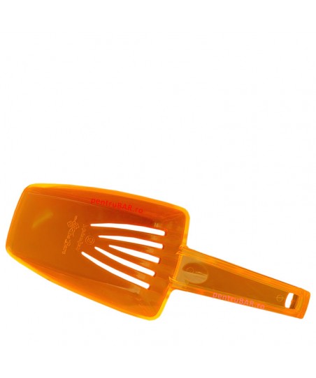 Scafa Gheata PORTOCALIU Neon [THE BARS] cu Scurgere 10oz