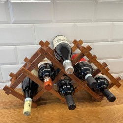 FOLDABLE - Wine Rack, WOOD