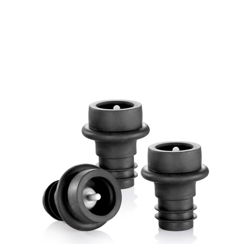 Tapones (¡Juego de 2pzas!) [TESCOMA] para Bomba de VACÍO UNO VINO
