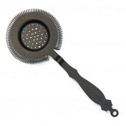 Colino Hawthorne NERO OPACO [THE BARS] Professionale Cocktail Strainer