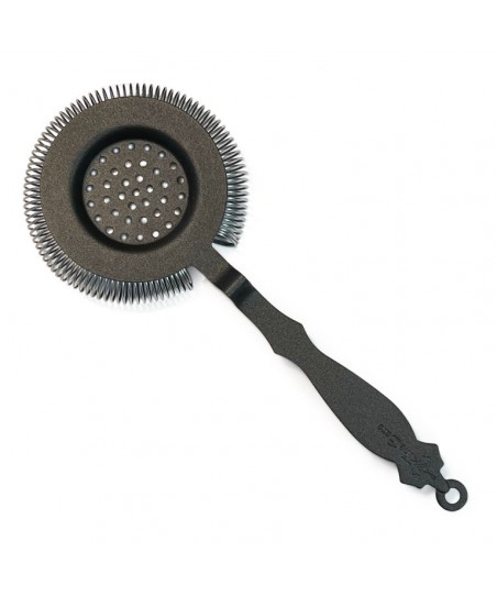 Colino Hawthorne NERO OPACO [THE BARS] Professionale Cocktail Strainer