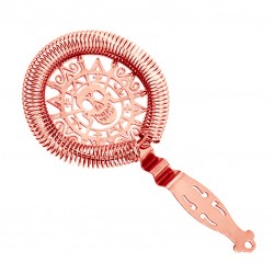 Filtri da Cocktail Hawthorne SKULL Colore RAME [MEZCLAR] Cocktail Strainer