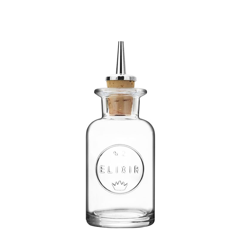Botella Bitter ELIXIR No.2 [BORMIOLI] con Dosificador 100ml