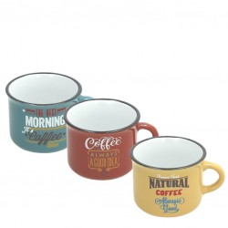 Taza de Café VINTAGE [TOGNANA] Cerámica, 100ml