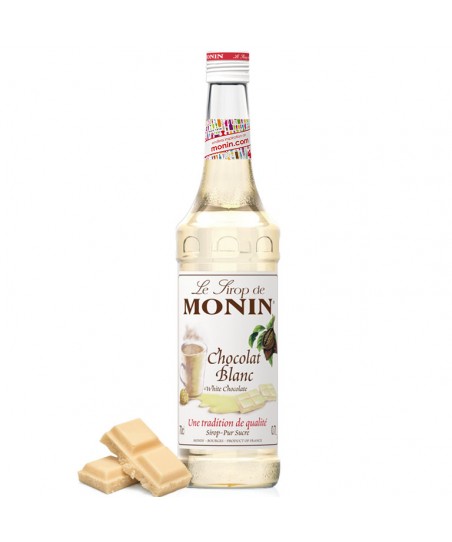 Sirope WHITE CHOCOLATE / CHOCOLATE BLANCO [MONIN] 0,7L