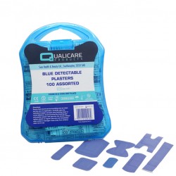 Parche AZUL para la Industria Alimentaria, 100uds 3704