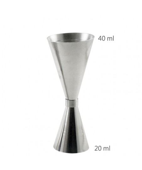 Jigger Mr SLIM 20 /40ml (REPLICA) [THE BARS] Misurino Cocktail Professionale