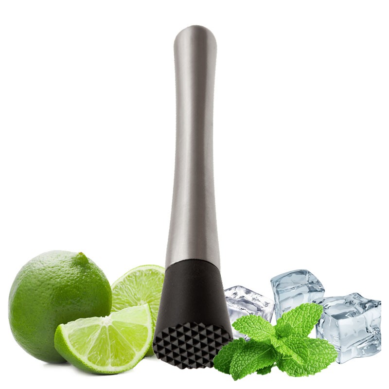 Muddler MAT [MEZCLAR] Pestello in Metallo con Testa in Plastica