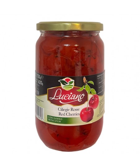 MARASCHINO Száras KoktélCseresznye [LUCIANO] 750g